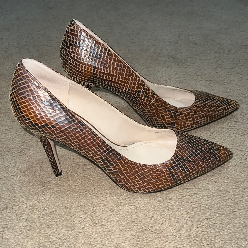 WHBM Olivia Whiskey heels